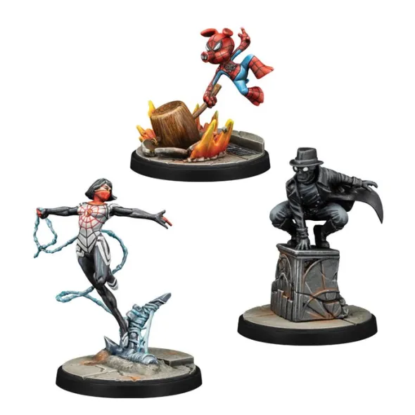 Marvel: Crisis Protocol - Silk, Spider-Ham & Spider-Man Noir