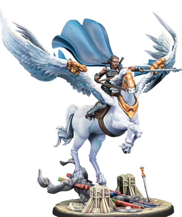 Marvel Crisis Protocol : Valkyrie on Elendil and Warriors Three