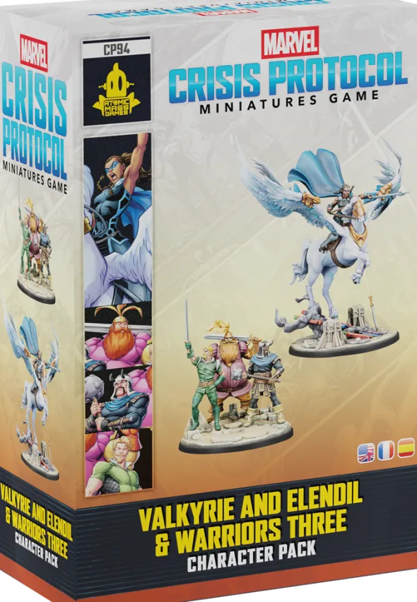 Marvel Crisis Protocol : Valkyrie on Elendil and Warriors Three