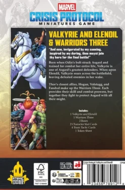 Marvel Crisis Protocol : Valkyrie on Elendil and Warriors Three