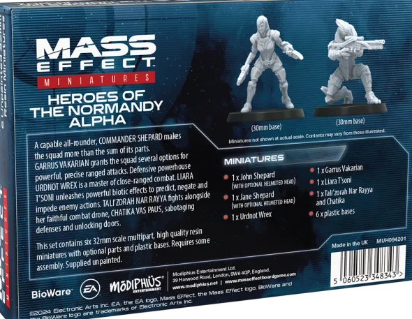 Mass Effect Miniatures - Heroes of the Normandy Alpha