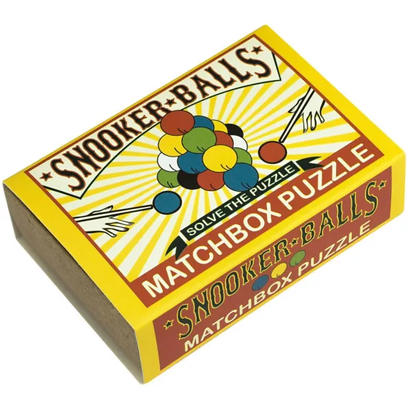 Matchbox Puzzle - Snooker Balls