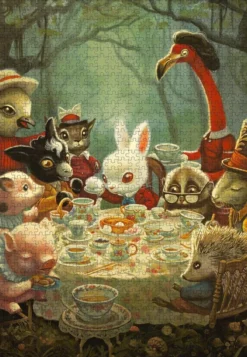 Maxi Puzzle - Monsieur le Lapin Blanc - 1000 pièces