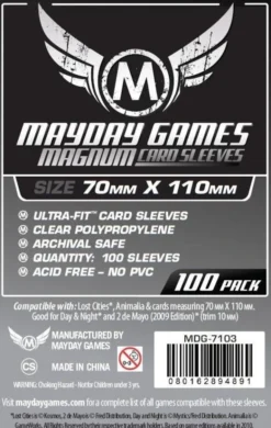 Mayday - "Lost Cities" Card Sleeves - Magnum Ultra-Fit - 70x110mm - 100p