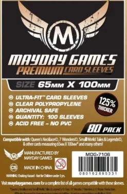 Mayday - Magnum Large Sleeves - Premium - 65x100mm - 80p
