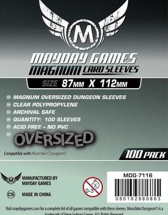 Mayday - Magnum Oversized Sleeves - 87x112mm - 100p