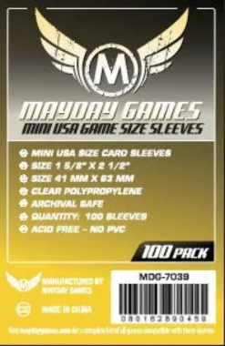 Mayday - Mini Usa Sleeves - 41x63mm - 100p