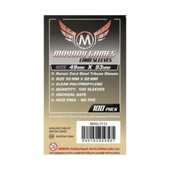 Mayday - Roman Card Sized Tribune Game Sleeves - 49x93mm - 100p