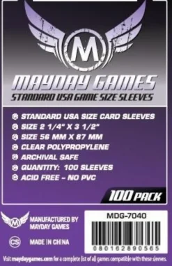 Mayday - Standard Usa Card Sleeves - 56x87 mm - 100p