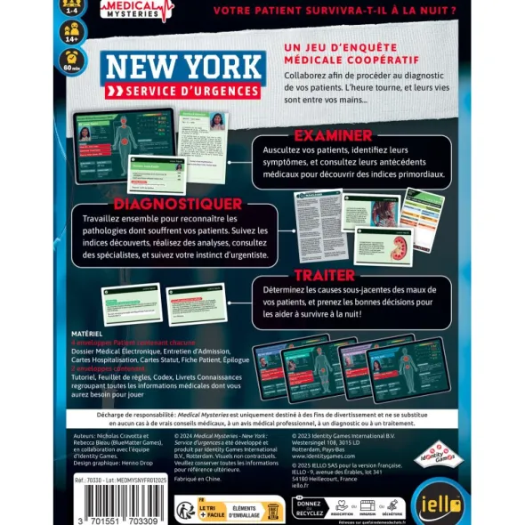 Medical Mysteries - New-York Service d'Urgences