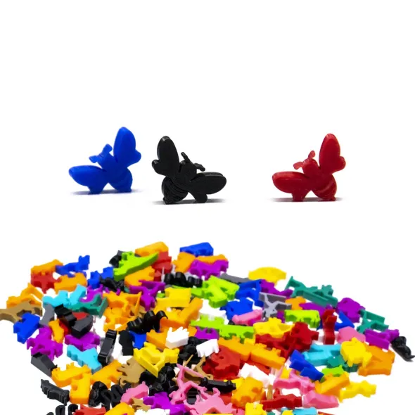 Meeple - Abeille x5