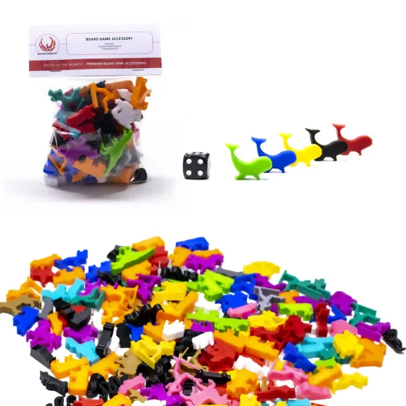 Meeple - Baleine x5