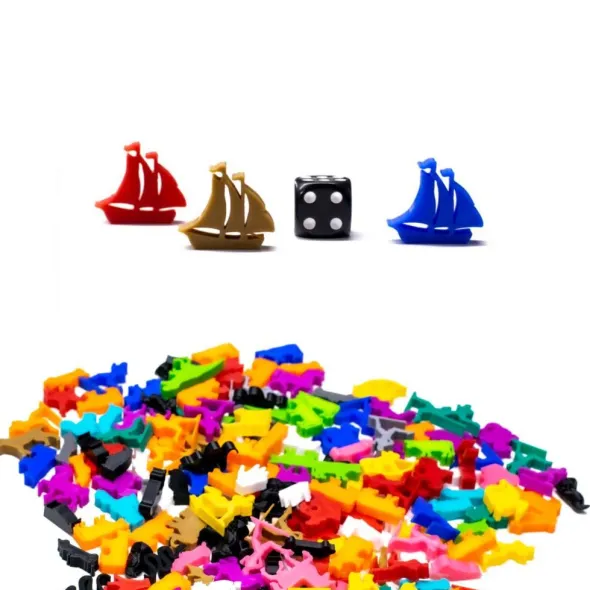 Meeple - Bateau x5