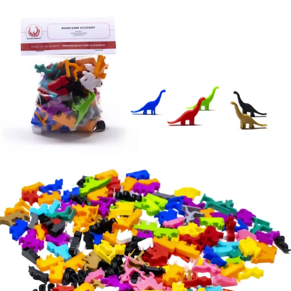 Meeple - Brontosaure x5