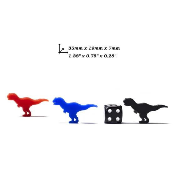 Meeple - Carnotaurus x5
