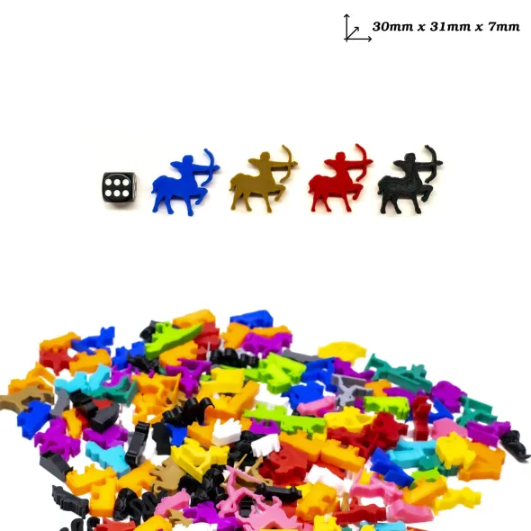 Meeple - Centaure x5