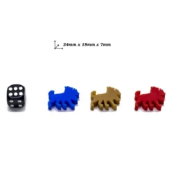 Meeple - Cerbère x5