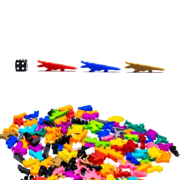 Meeple - Crocodile x5