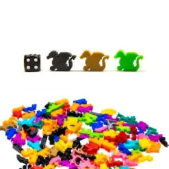Meeple - Dragon x5