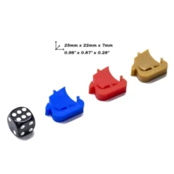Meeple - Drakkar x5