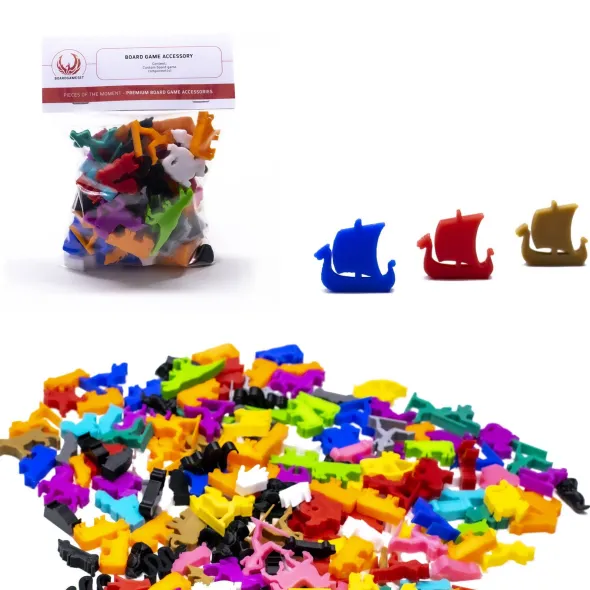 Meeple - Drakkar x5