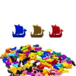 Meeple - Drakkar x5