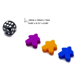 Meeple Moyen - Homme x5
