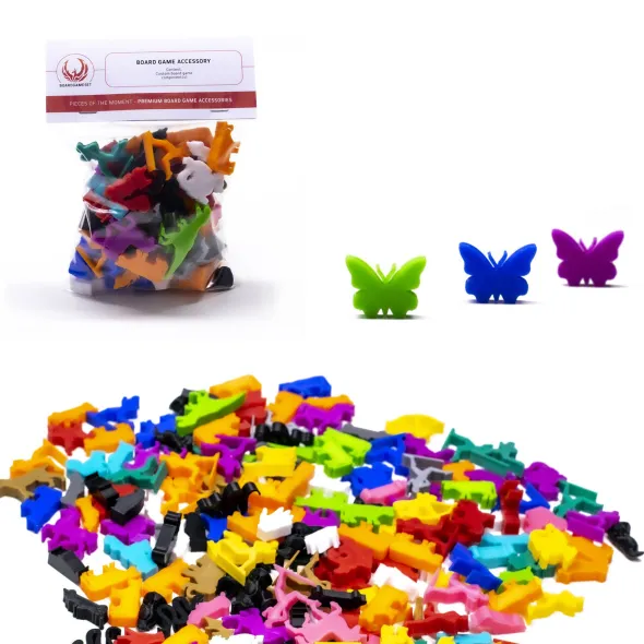 Meeple - Papillon x5