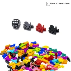 Meeple - Poulpe x5