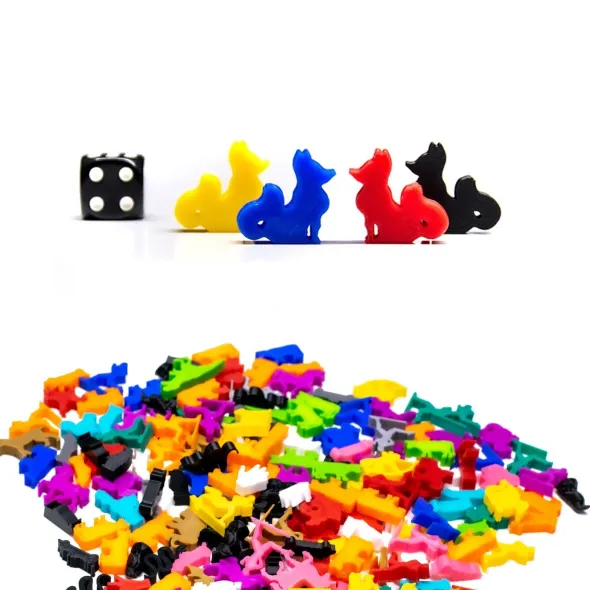 Meeple - Renard x5