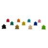 Mega Pack - Meeple Classiques (55Pcs 11 Couleurs)