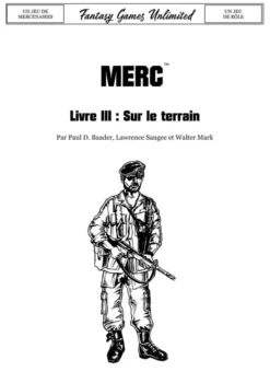 Mercenaires - Livre III : Règles optionnelles