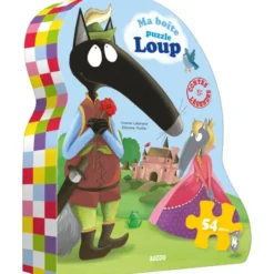 Mes Boites De Puzzle - Le Loup - Mon Puzzle Du Loup N°2 - 54 Pièces