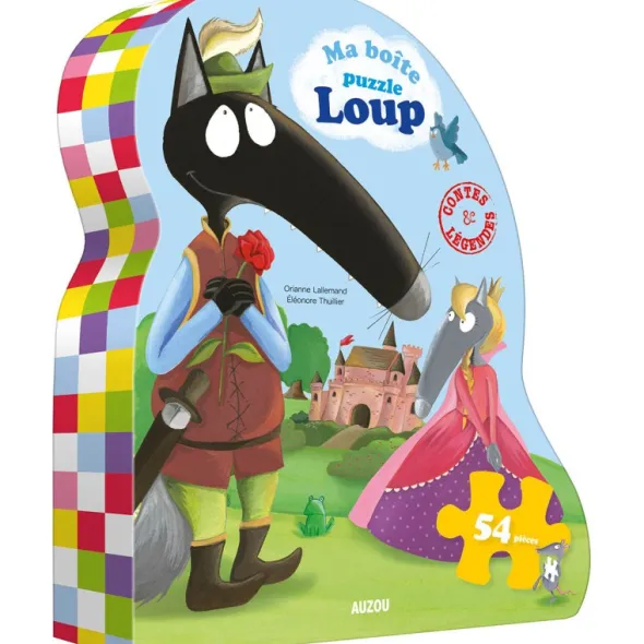 Mes Boites De Puzzle - Le Loup - Mon Puzzle Du Loup N°2 - 54 Pièces