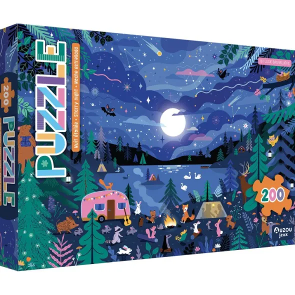 Mes Boites De Puzzle - Nuit Etoilée - 200 pièces