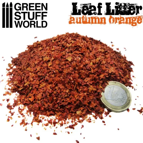 Micro Feuilles - Mélange Orange Automne