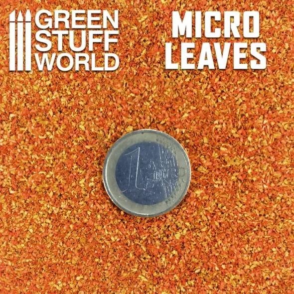 Micro Feuilles - Mélange Orange