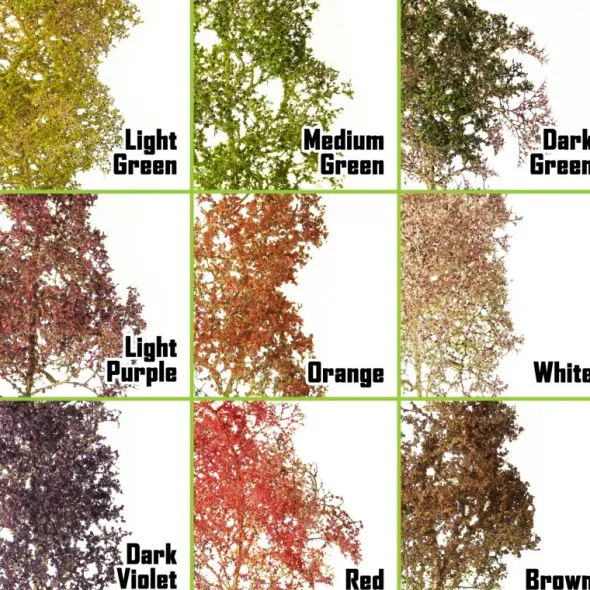Micro Feuilles - Mélange Vert Moyen