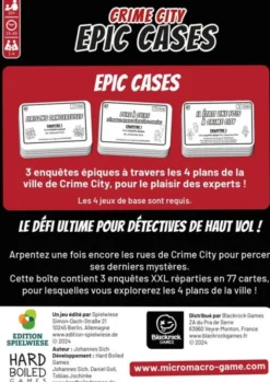 MicroMacro : Crime City - Epic Cases