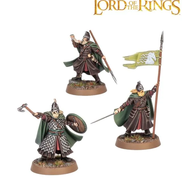 Middle Earth Strategy Battle Game - The Lord of the Rings : Warriors of Rohan Commanders