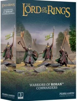 Middle Earth Strategy Battle Game - The Lord of the Rings : Warriors of Rohan Commanders