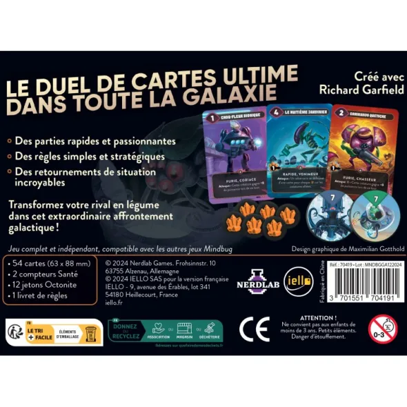 Mindbug - Bataille de Fruits Galactique