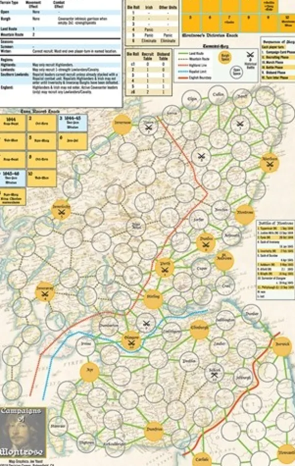 Mini Game Series - Campaigns of Montrose: A Year of Living Dangerously, 1644-1645