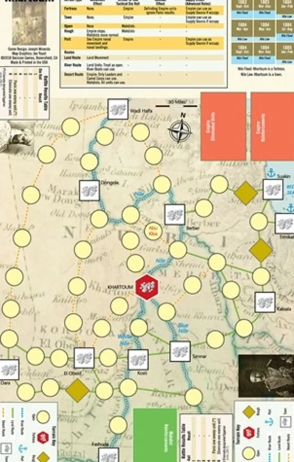 Mini Game Series - Khartoum: Sudan, 1883 to 1885