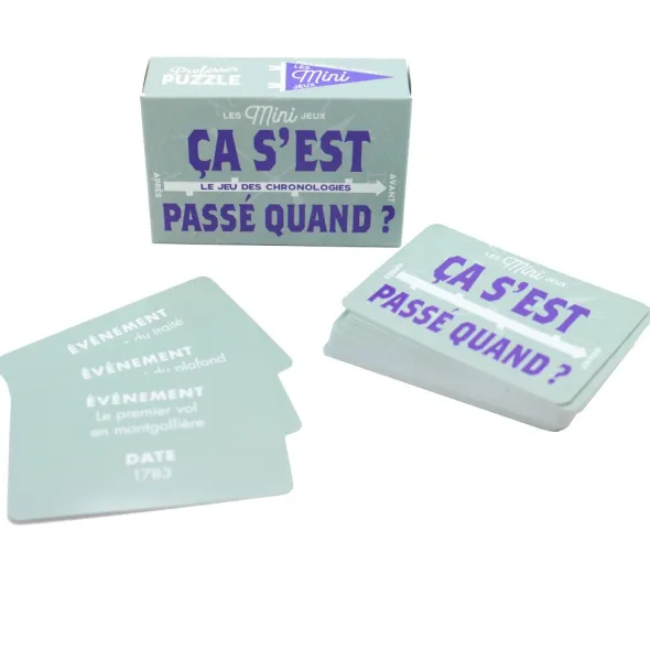 Mini Jeux - Ça S'est Passé Quand ?