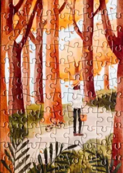 Mini puzzle - Balade en forêt - 99 pièces