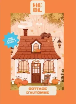 Mini puzzle - Cottage d'Automne - 99 pièces