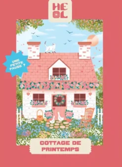 Mini puzzle - Cottage de Printemps - 99 pièces