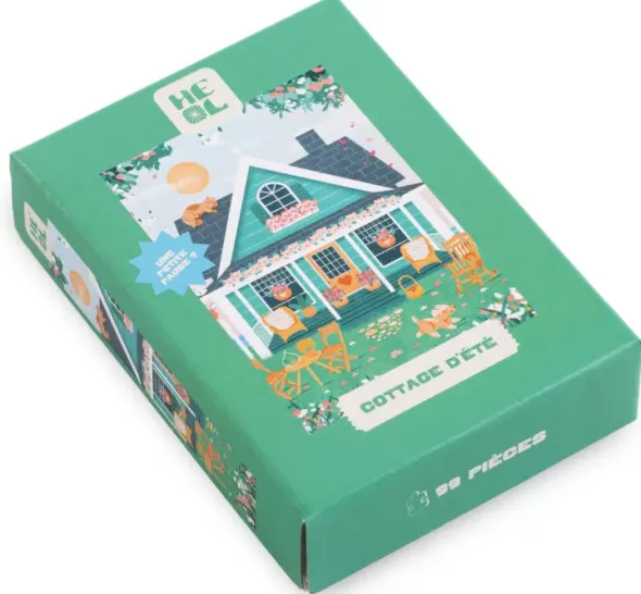 Mini puzzle - Cottage d'Été - 99 pièces