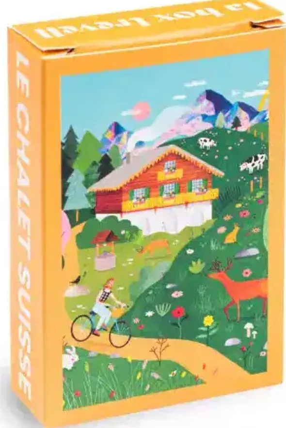Mini puzzle - Le chalet Suisse - 99 pièces